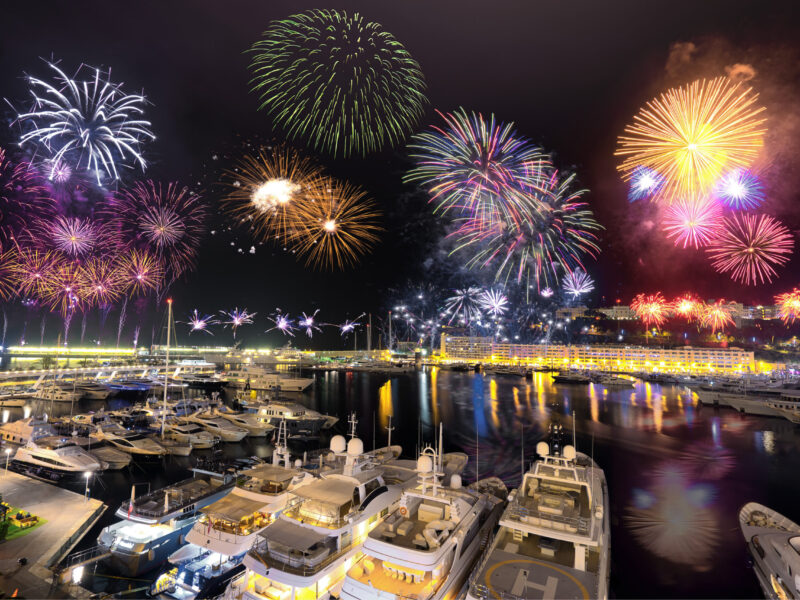 Principality,Of,Monaco,Fireworks