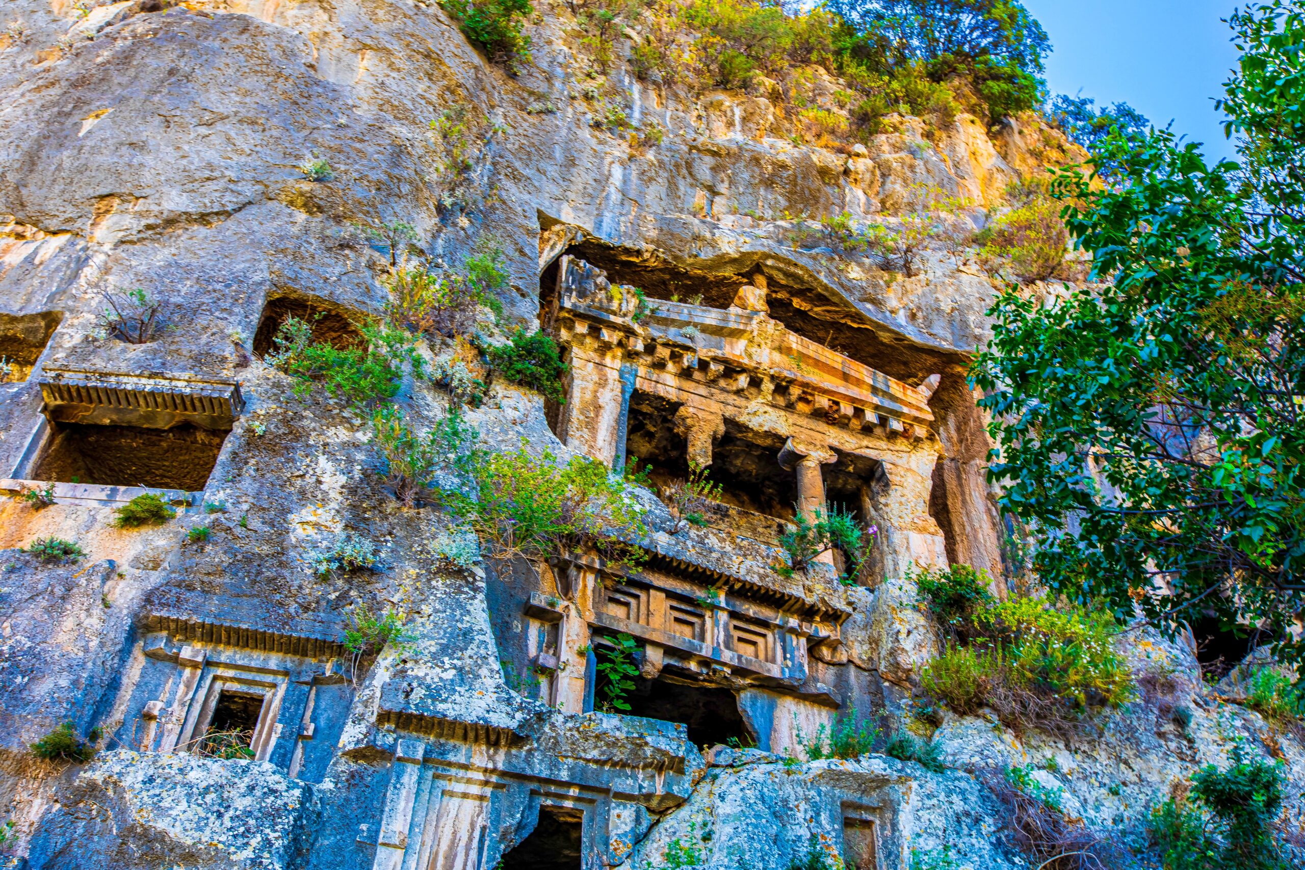 View,Of,The,Amintas,Rock,Tombs.,May,7,,2024.,Fethiye,