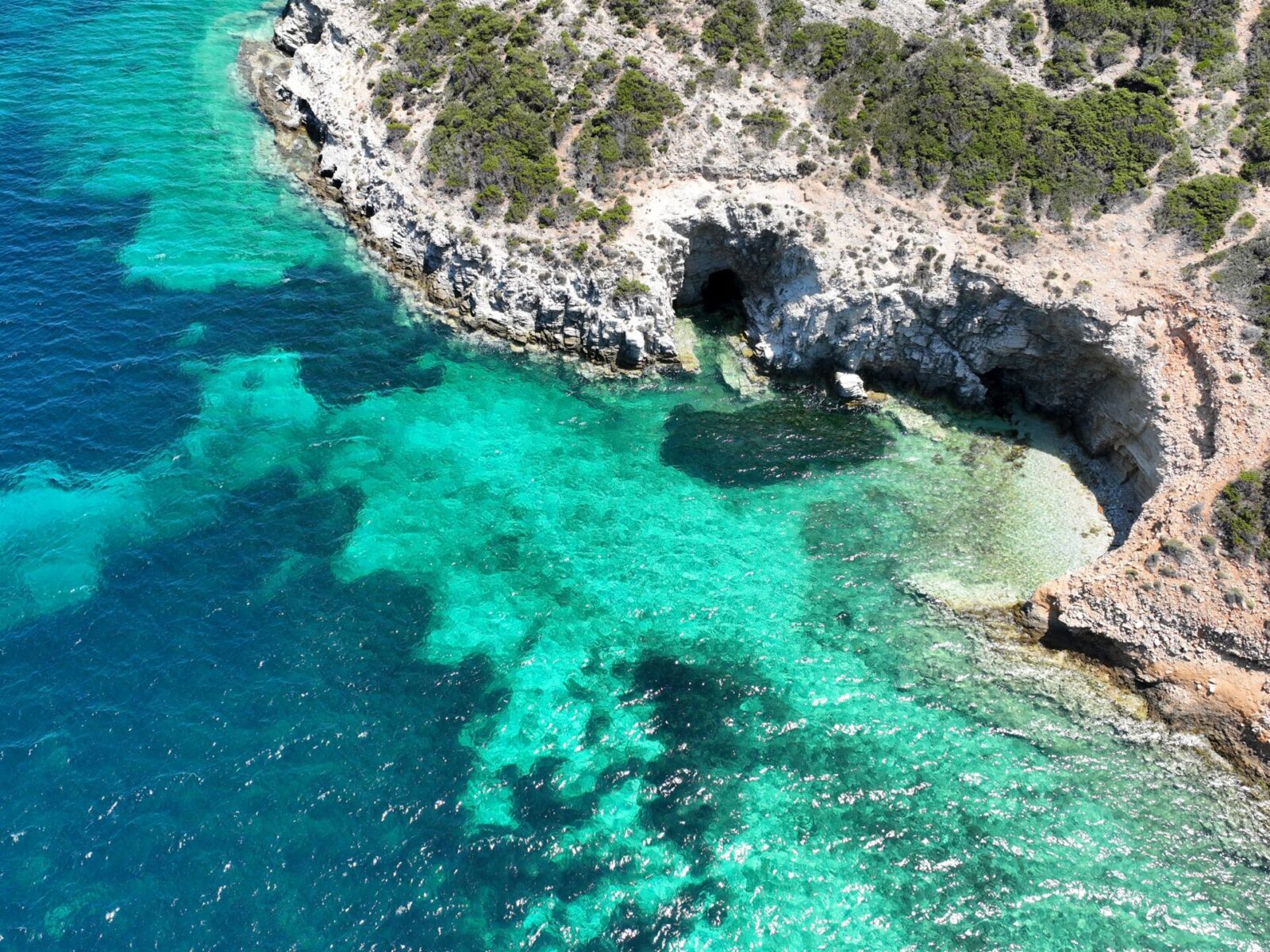 Aerial,Drone,Photo,Of,Beautiful,Nature,And,Paradise,Secluded,Beaches