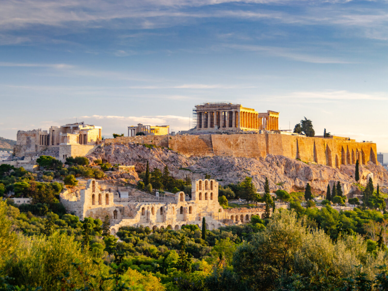 Athens,,Greece,,November,4,,2018:,Famous,Athens,Landmark,Acropolis