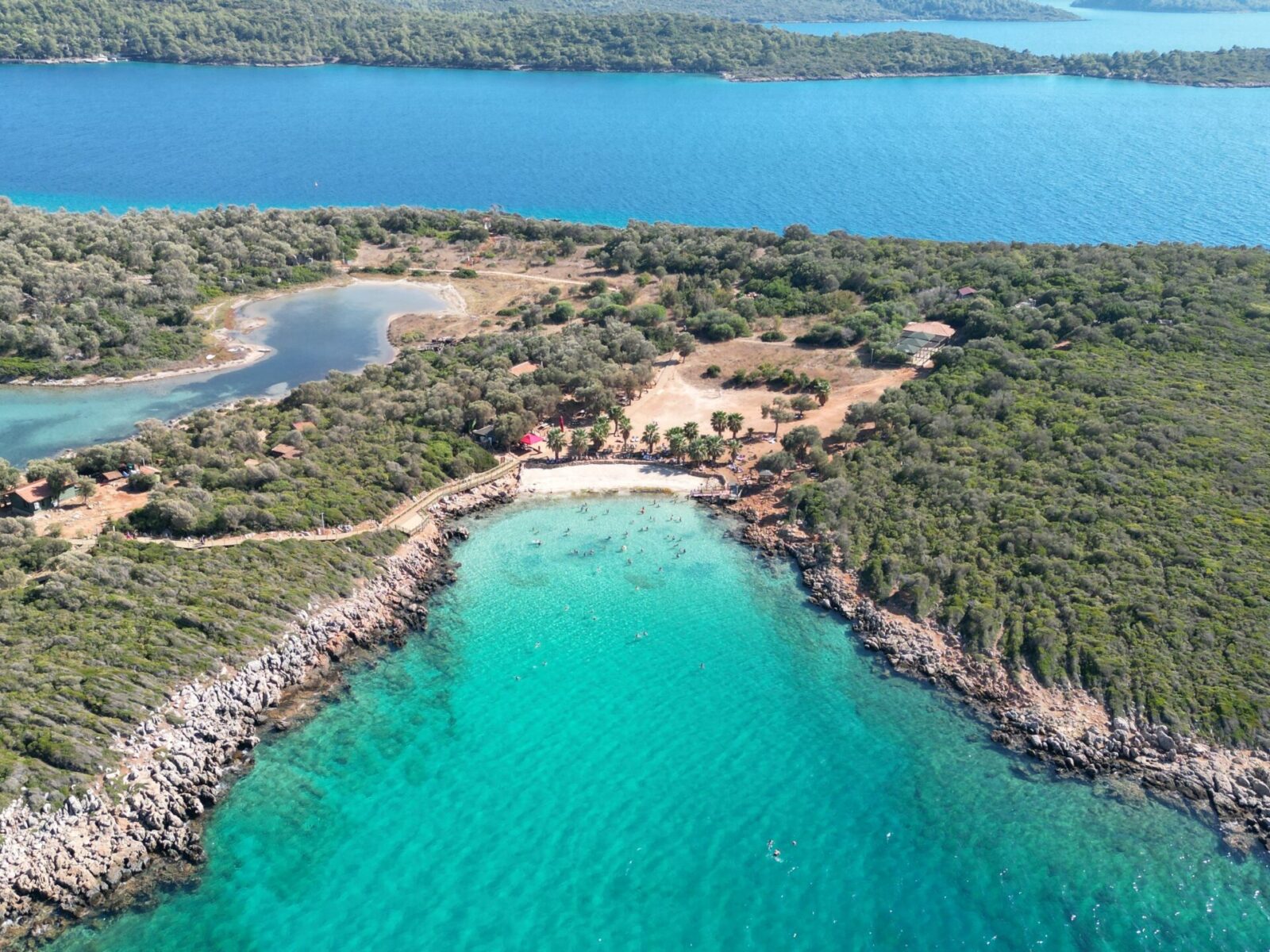 Drone,View,Of,Sedir,Island.,Marmaris,,Mugla,Turkey.