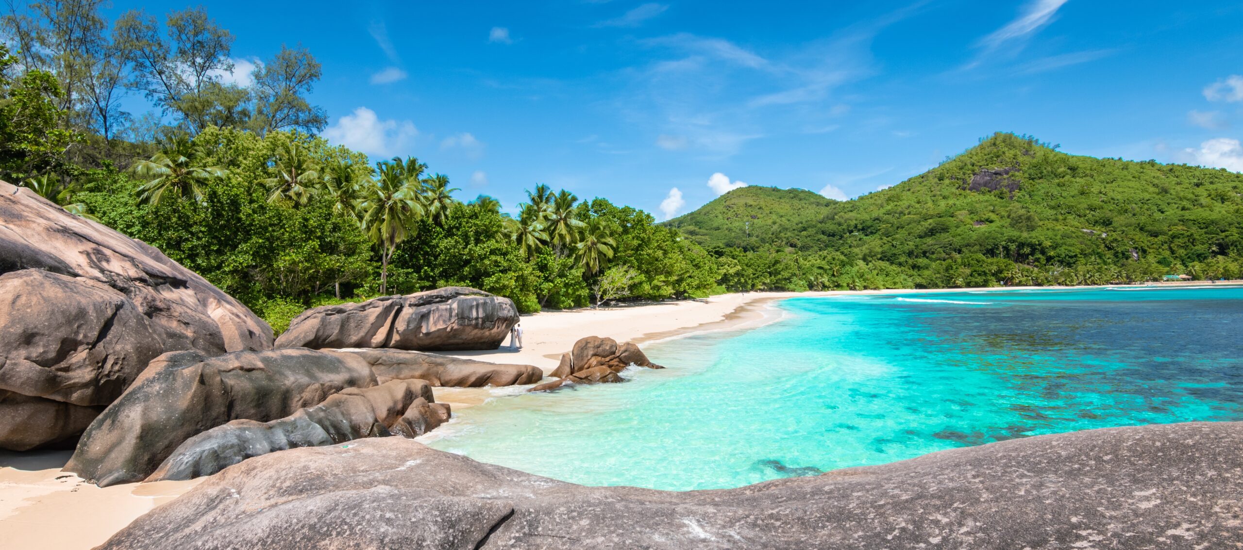 Panoramic,Landscape,With,Stunning,Beach,On,Mahe,Island,,Seychelles.