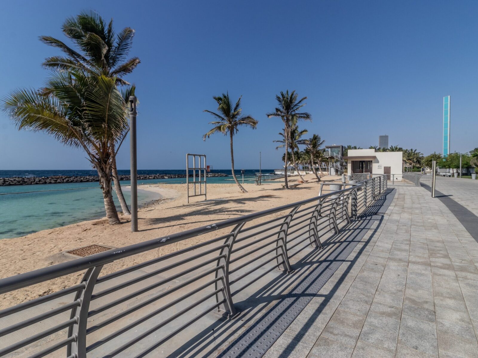 View,Of,Corniche,Promenade,In,Jeddah,,Saudi,Arabia
