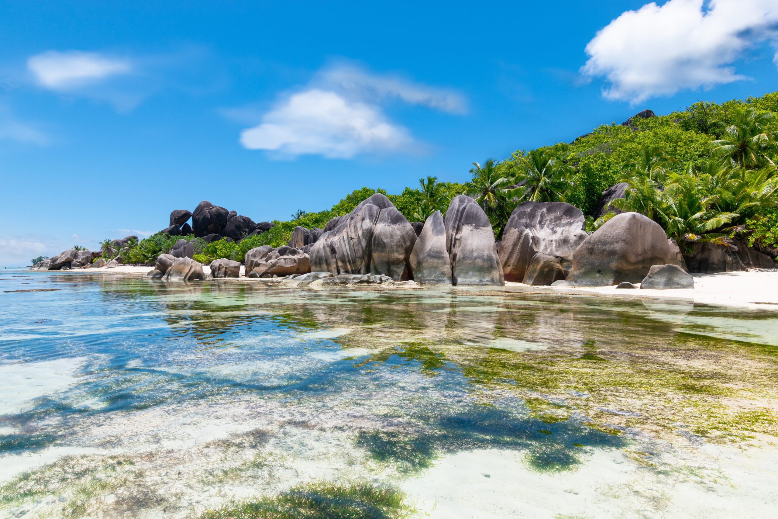 La,Digue,,Seychelles.,Anse,Source,D’argent,Beach,Stunning,Paradise