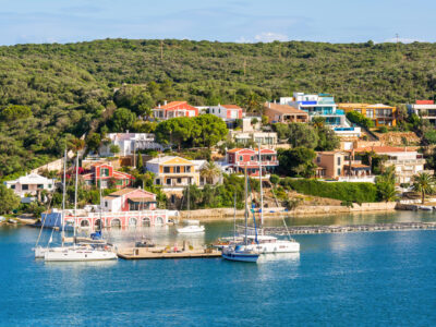Mahon,,Capital,City,Of,Menorca,In,Spain,,View,Of,Natural