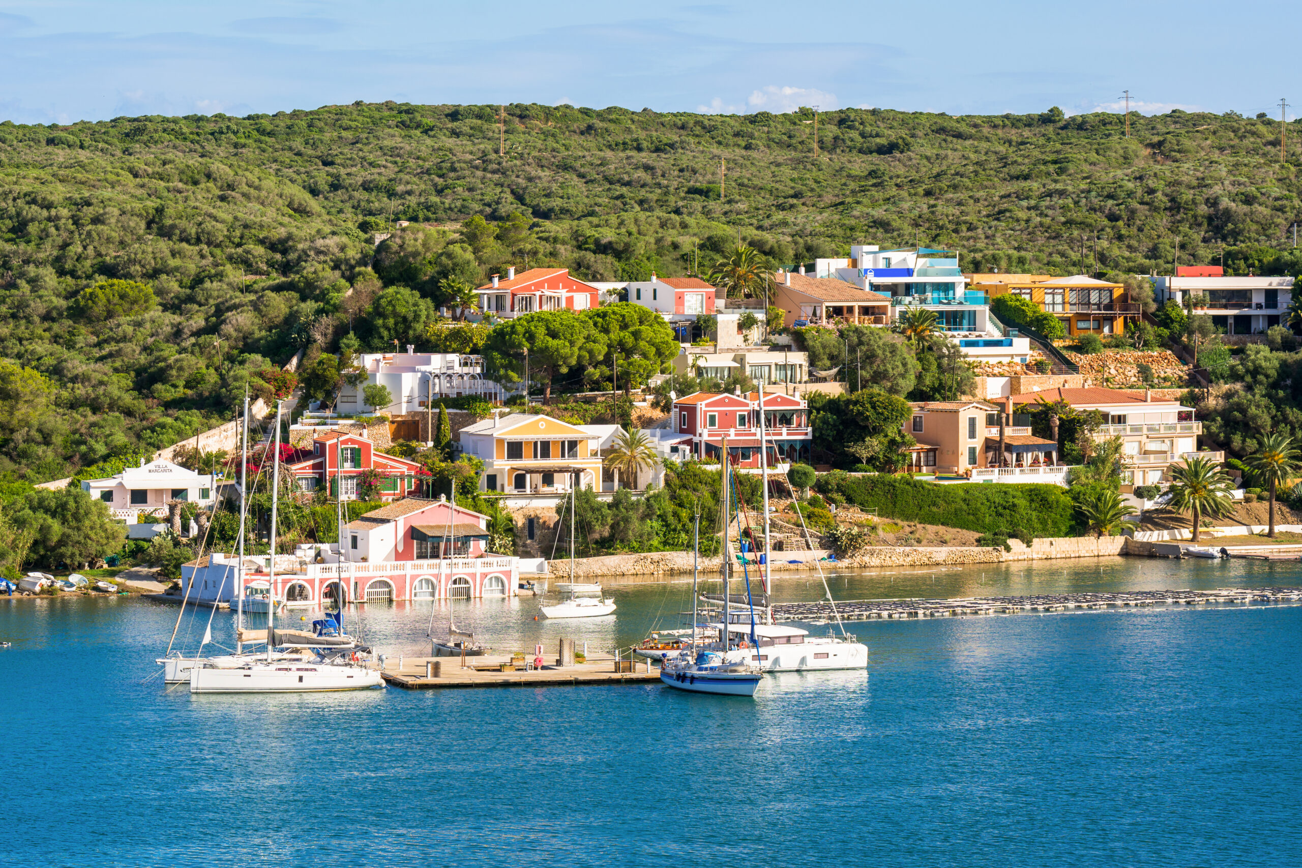 Mahon,,Capital,City,Of,Menorca,In,Spain,,View,Of,Natural