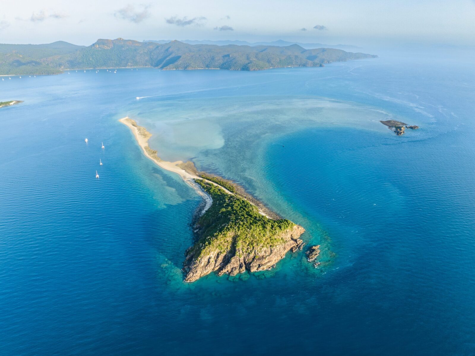 Stunning,Aerial,High,Angle,View,Of,Langford,Island,With,A