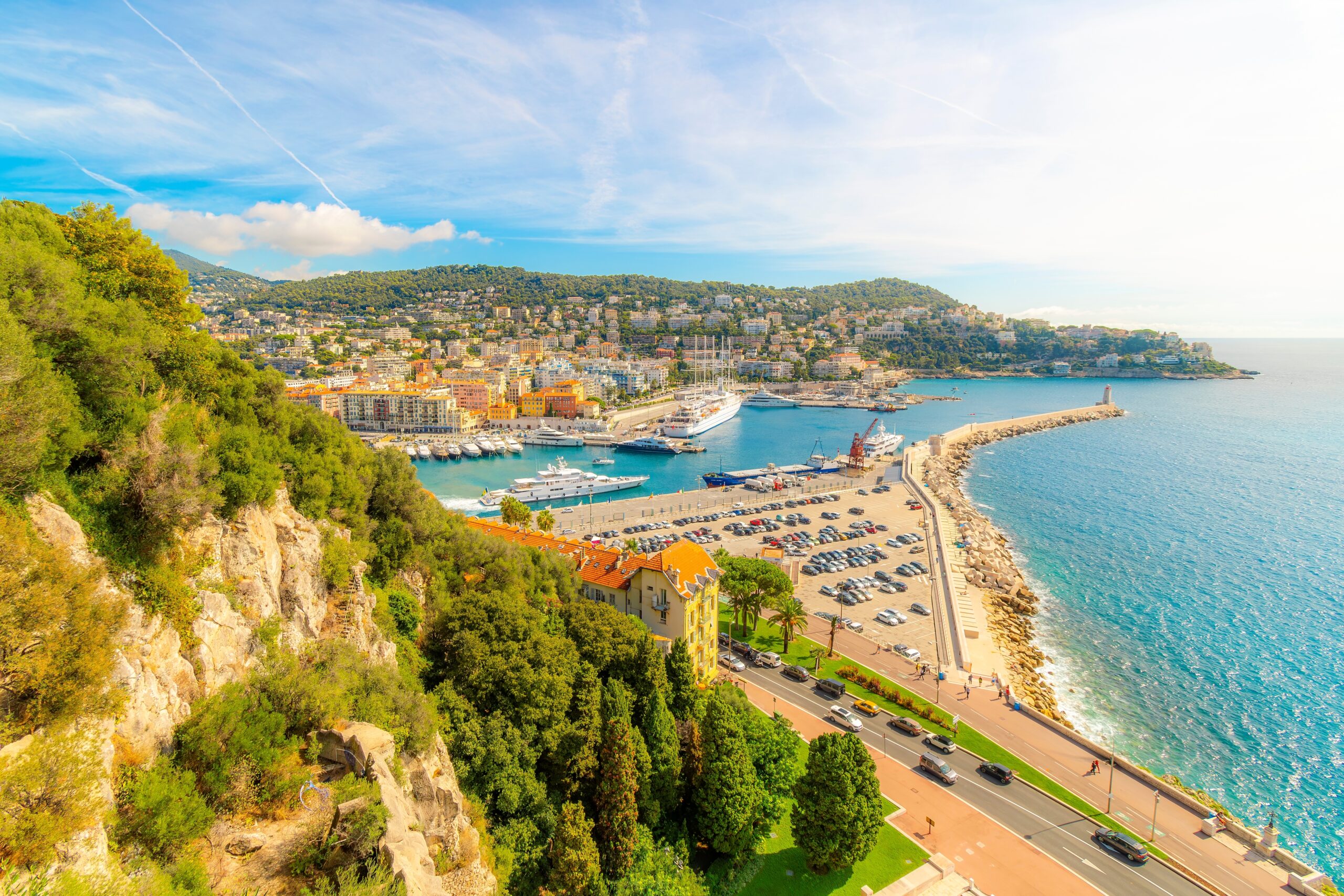 Nice,,France,-,September,9,2023:,View,From,Castle,Hill