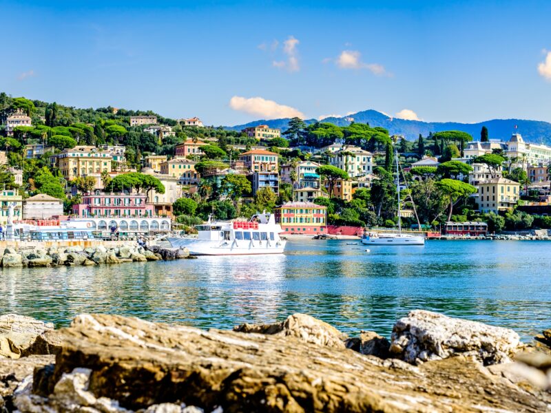 Old,Town,And,Port,Of,Santa,Margherita,Ligure,In,Italy