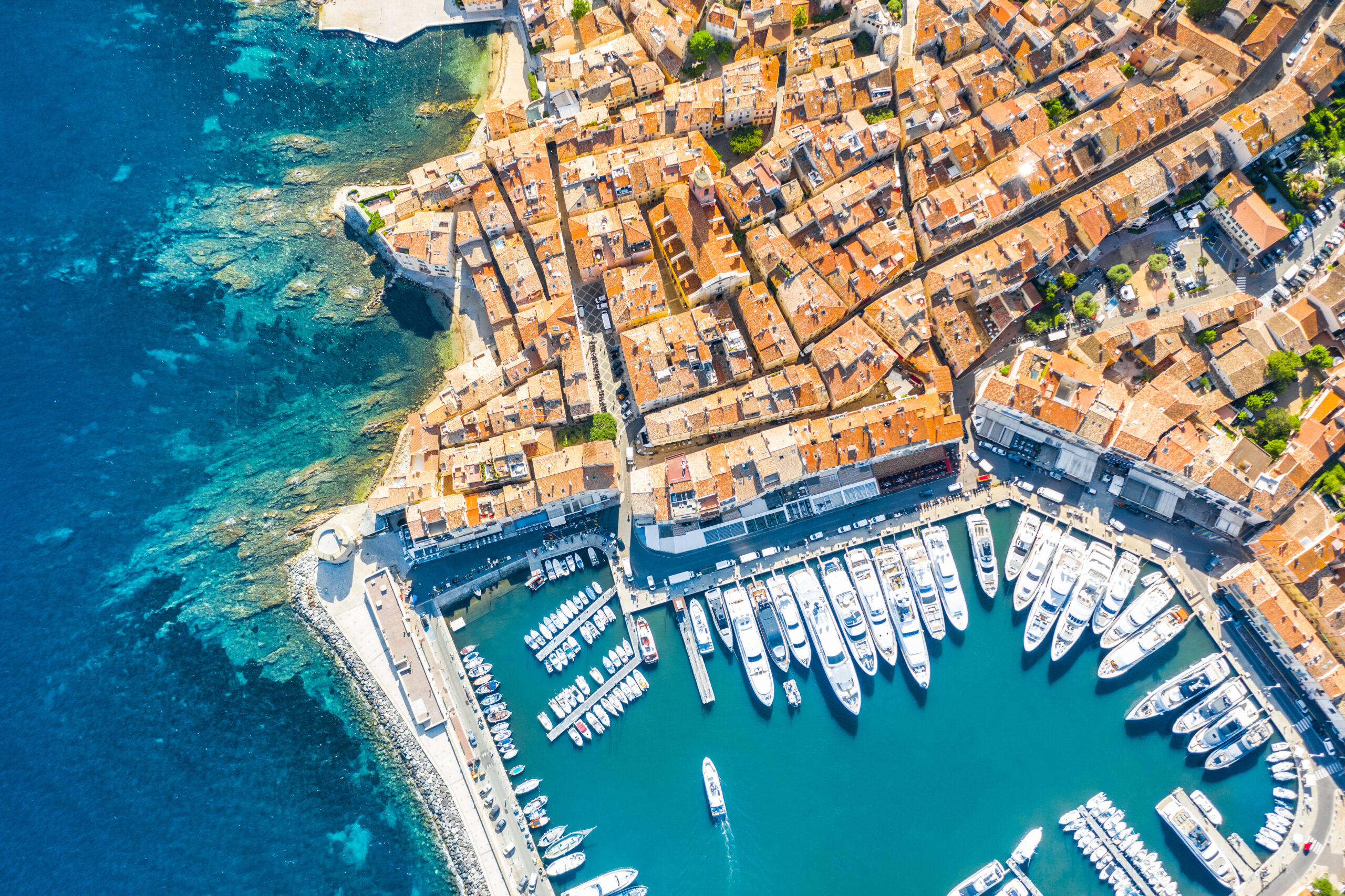 View,Of,The,City,Of,Saint-tropez,,Provence,,Cote,D’azur,,A