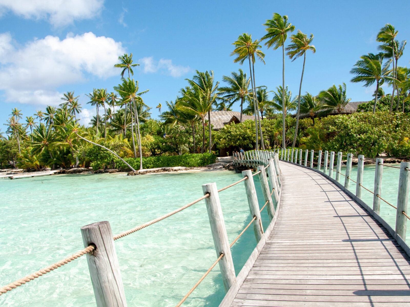 Arrival,Walkway,On,The,Island,Of,Le,Taha’a.,French,Polynesia