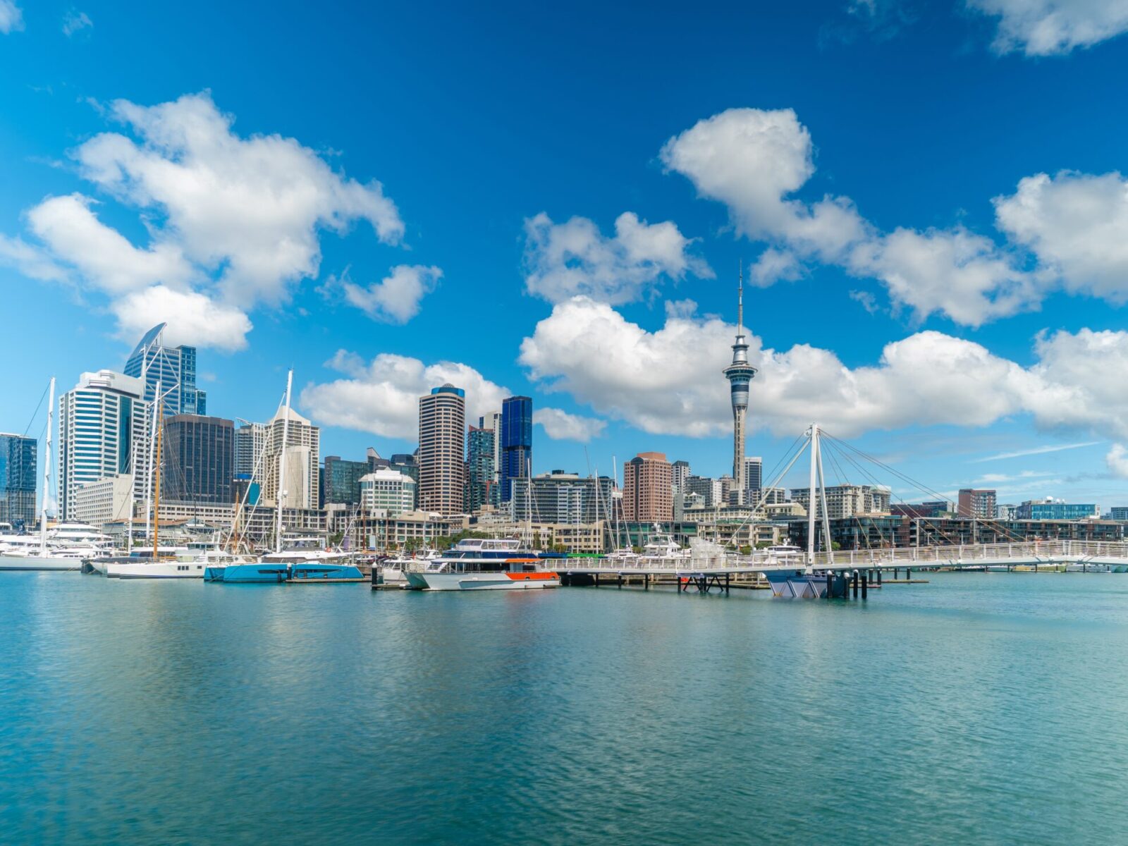 Auckland,Cbd,Of,New,Zealand,In,Daytime