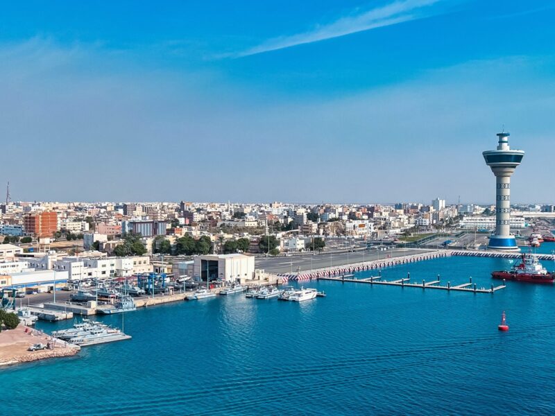 Yanbu,,Saudi,Arabia.,Aerial,View,Of,The,Coastal,City,With